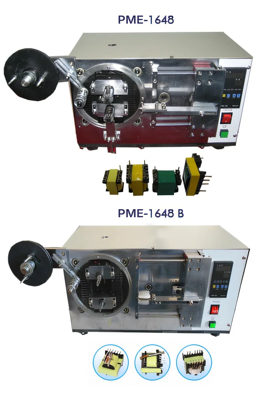 PME-1648 Two-Spindle Coil Taping Machine