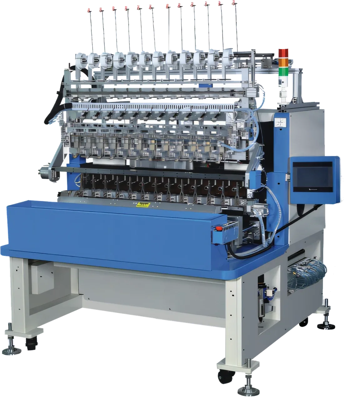 PME-8008 / 8012 / 8016 / 8020 Multi-Spindle CNC Coil Winding Machine